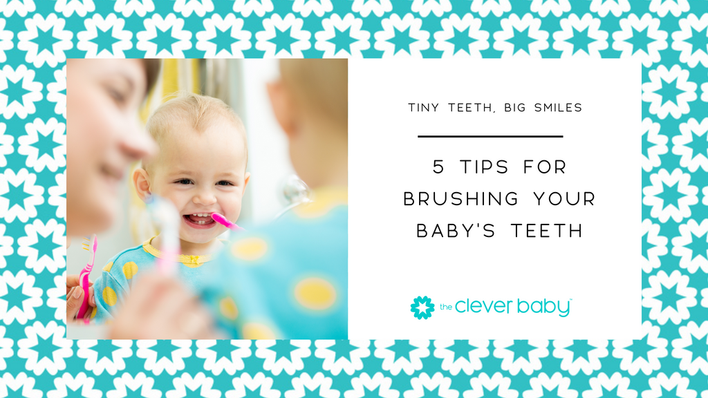 Tiny Teeth, Big Smiles: 5 Tips for Brushing Your Baby's Teeth