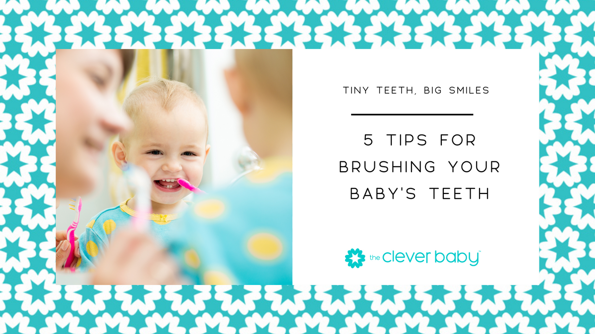 Tiny Teeth, Big Smiles: 5 Tips for Brushing Your Baby's Teeth – The ...